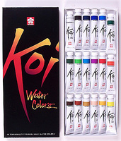 Koi Watercolor Tube Sets